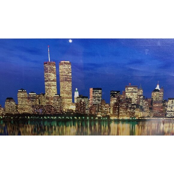 New York Panoramic BGI Buffalo Games 2000 World Trade Cent 750 Jigsaw Puzzle NIB - Picture 3 of 10